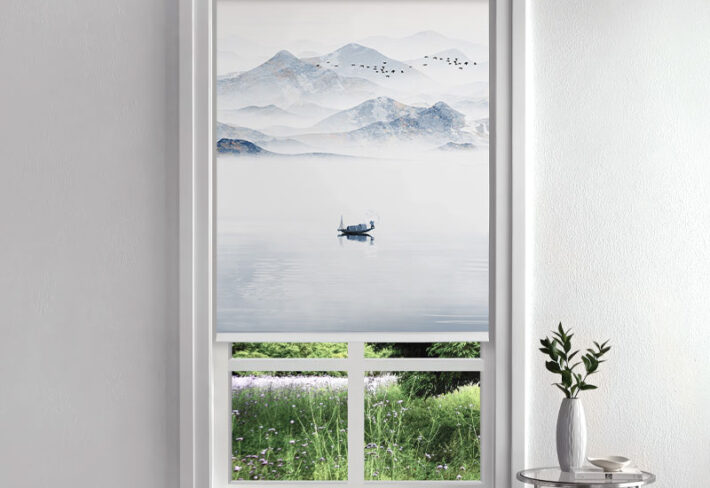 Foggy Peaks Roller Blinds