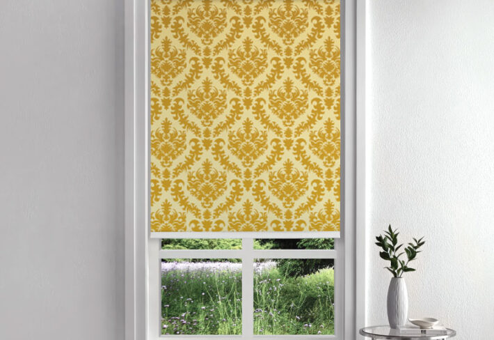 Luxe Scrollwork Roller Blinds