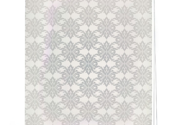 Silver Flourish Roller Blinds