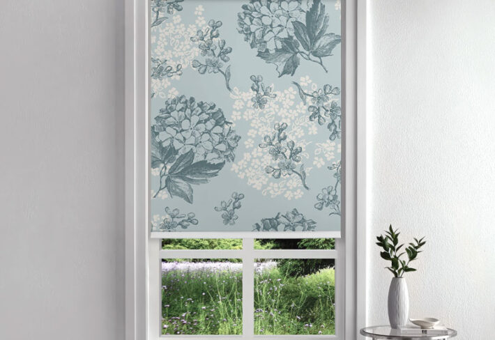 Hydrangea Haven Roller Blinds
