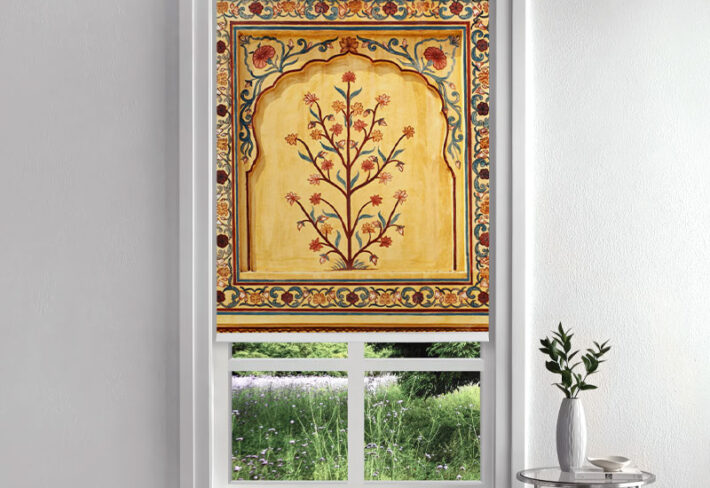 Hawa Mahal Flora Roller Blinds