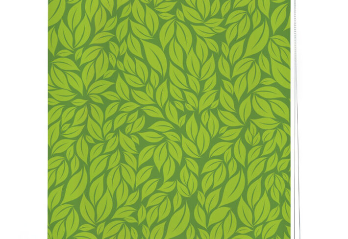 Fresh Foliage Roller Shades
