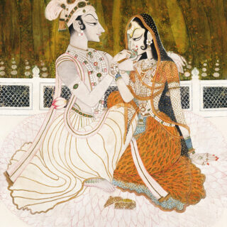 Mughal Courtly Romance Window Roller Blinds