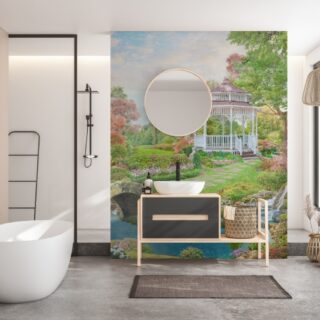 Paradisia, Enchanted Gazebo Wallpaper Mural