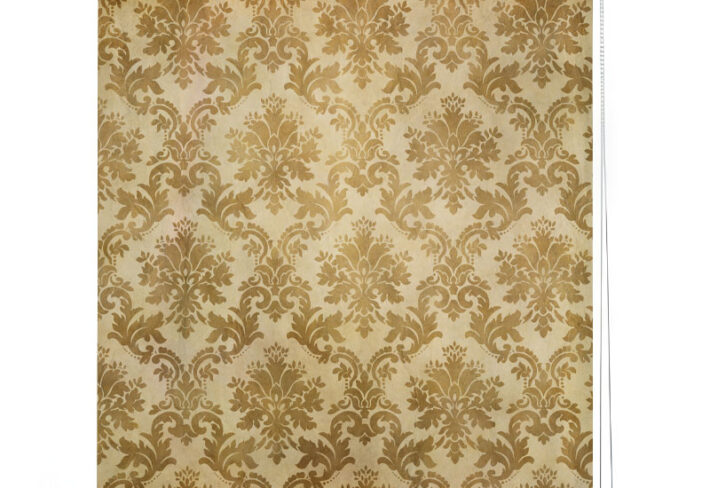 Antique Glamour Damask Roller Blind