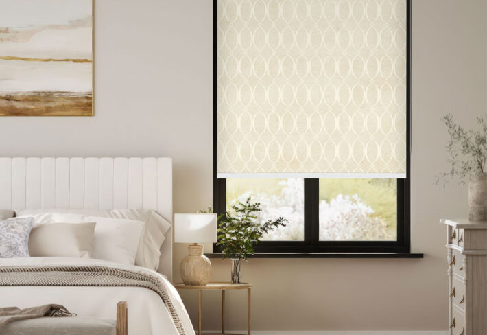 Subtle Harmony Design Window Outside Roller Blind