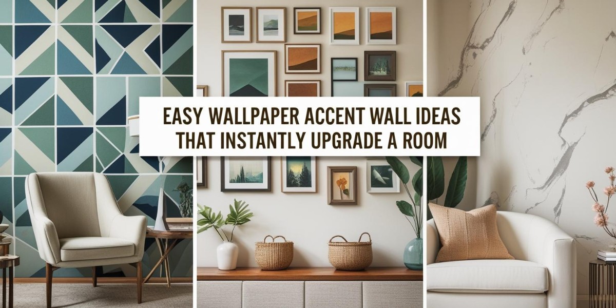 Easy Wallpaper Accent Wall Ideas That Instantly Upgrade a Room
