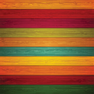 Rainbow Wood Plank Window Roller Blind