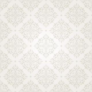 Classic Ivory Scroll Roller Blind