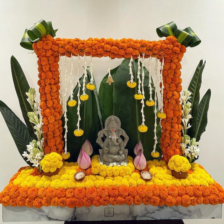 Traditional Ganpati Decor