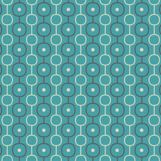 Retro Chain Link Pattern Roller Blind