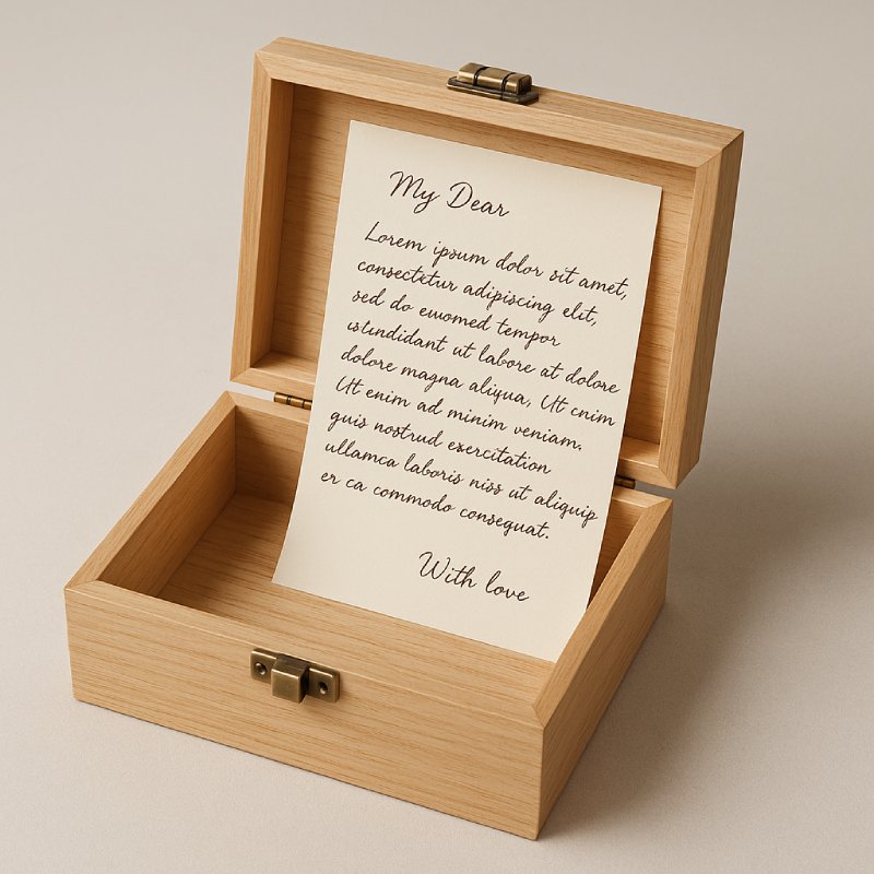 keepsake box