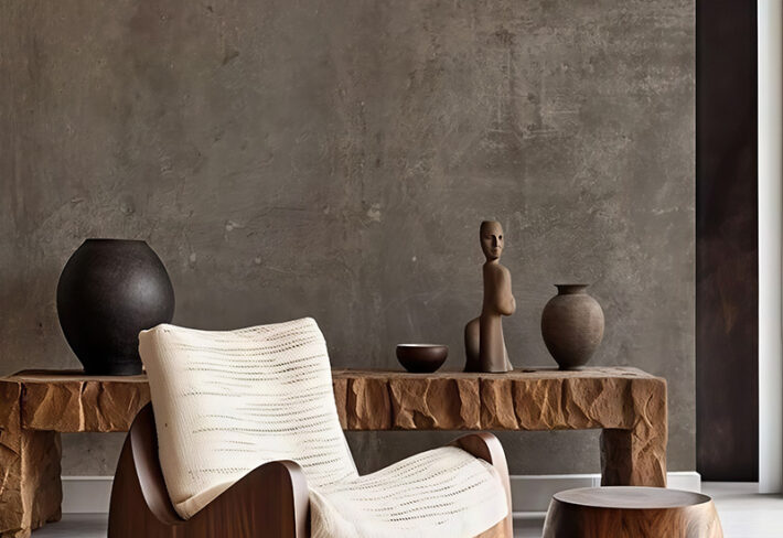 Urbo, Matte Concrete Texture Wallpaper Mural