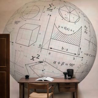 Mathora, 3D Educational Math Wallpaper Mural