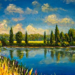 Nilaya, Serene Nature Landscape Wallpaper Mural