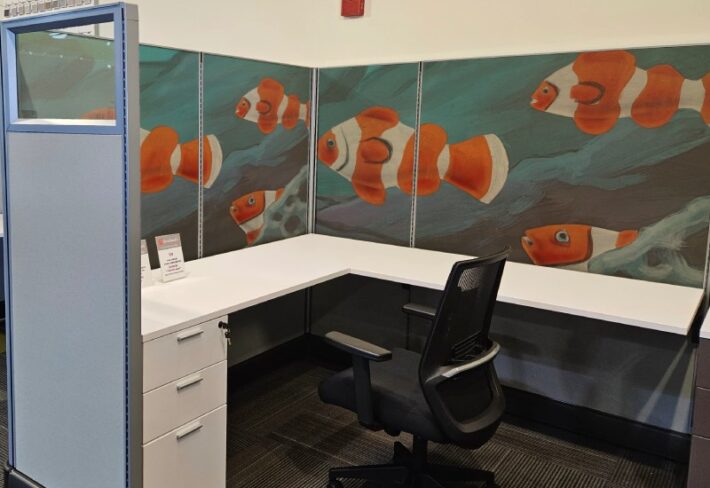 Finding Nemo, Playful Clownfish Ocean Wallpaper Mural
