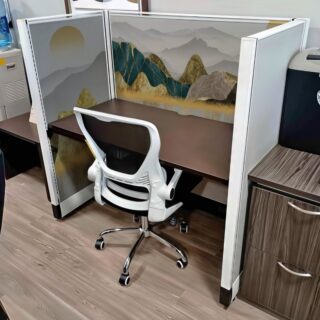 Kintsura, Japanese Kintsugi-Inspired Landscape Mural