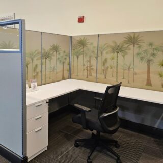 Thalra, Whispering Desert Palms Wallpaper Mural