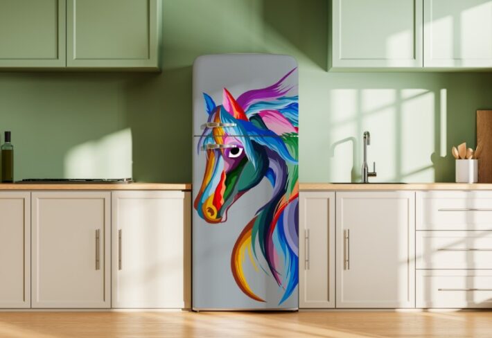 Equinova, Vivid Horse of a Thousand Hues Mural