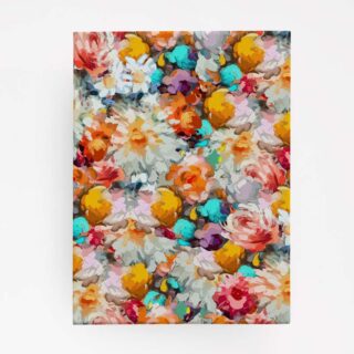 Floré, Artistic Floral Bloom Canvas Wall Art