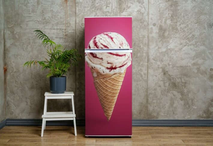 Gelatopia, Delightful Ice Cream Cone Mural