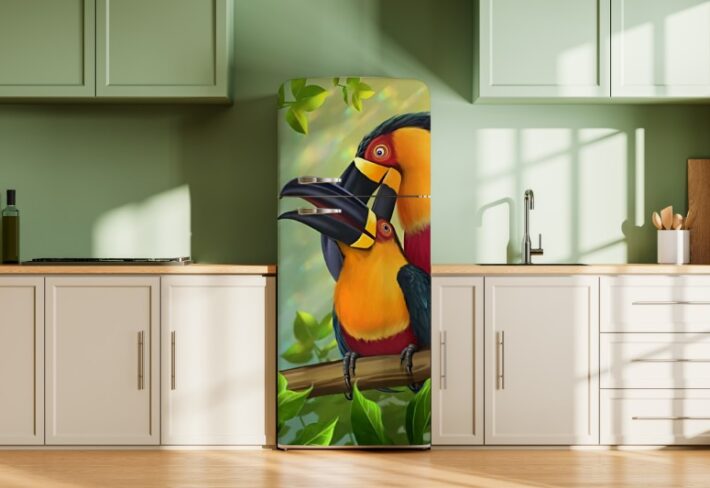 Jungletopia, Lush Toucan Haven Mural