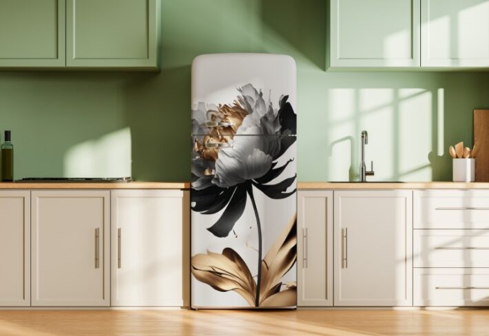 Obscura, Dramatic Golden Flower Mural