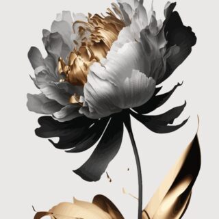 Obscura, Dramatic Golden Flower Mural