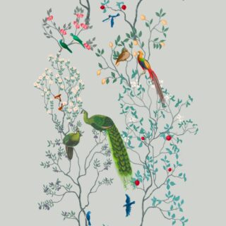 Songtree, Tropical Bird Melody Wallpaper Mural