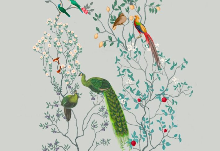 Songtree, Tropical Bird Melody Wallpaper Mural