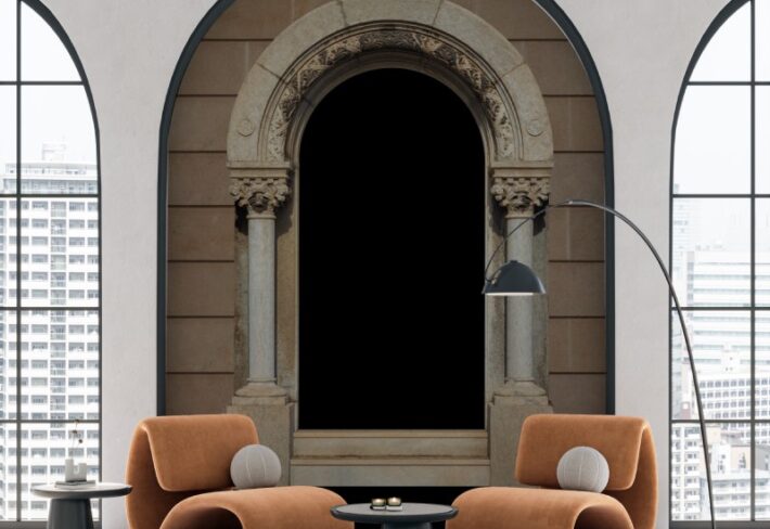 Archway, Portal to Timeless Elegance Mural