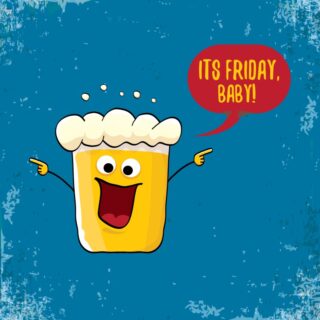 Brewhaha, Cheers to Friday Fun Mural