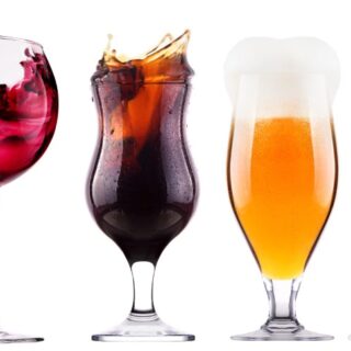 Swirlix, Crimson Wine Splash Mural