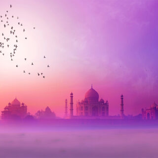 Agra Twilight Dream Window Roller Blind