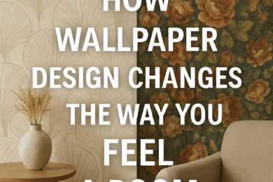 how wallpaper design changes perception