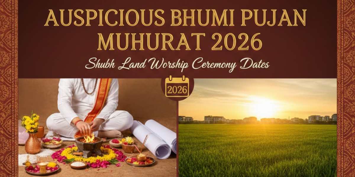 Auspicious Bhumi Pujan Muhurat 2026 Shubh Land Worship Ceremony Dates