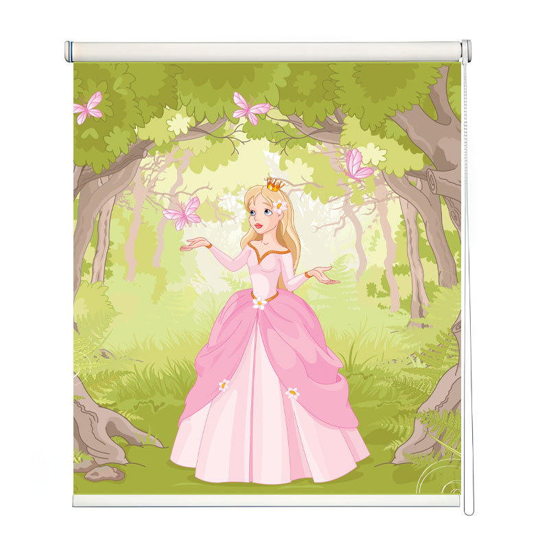 Kids' Fairytale Princess Roller Blind