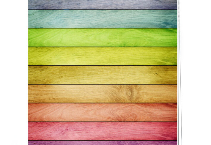 Vibrant Vertical Stripes Roller Blind