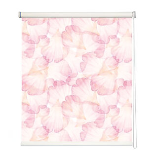 Delicate Pink Petals Roller Blind
