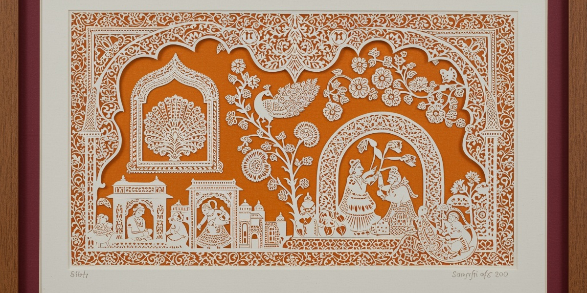 Paper-cut Sanjhi Art 