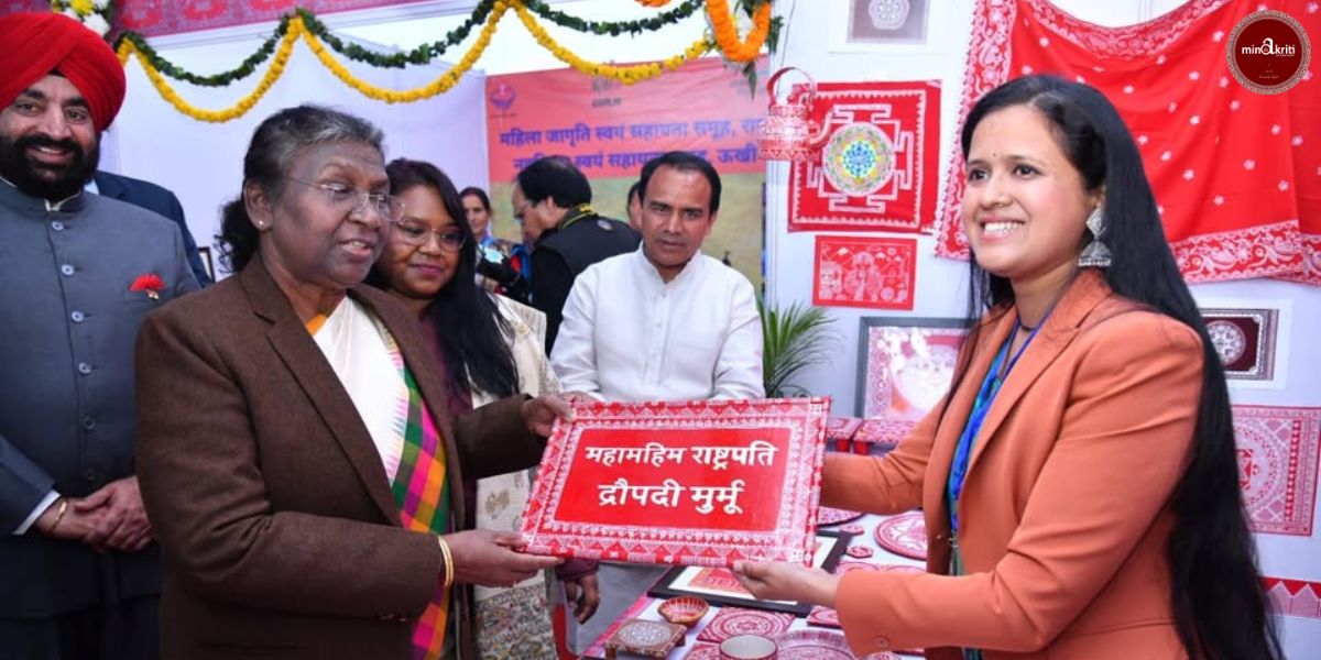 Minakriti Aipan Art Project