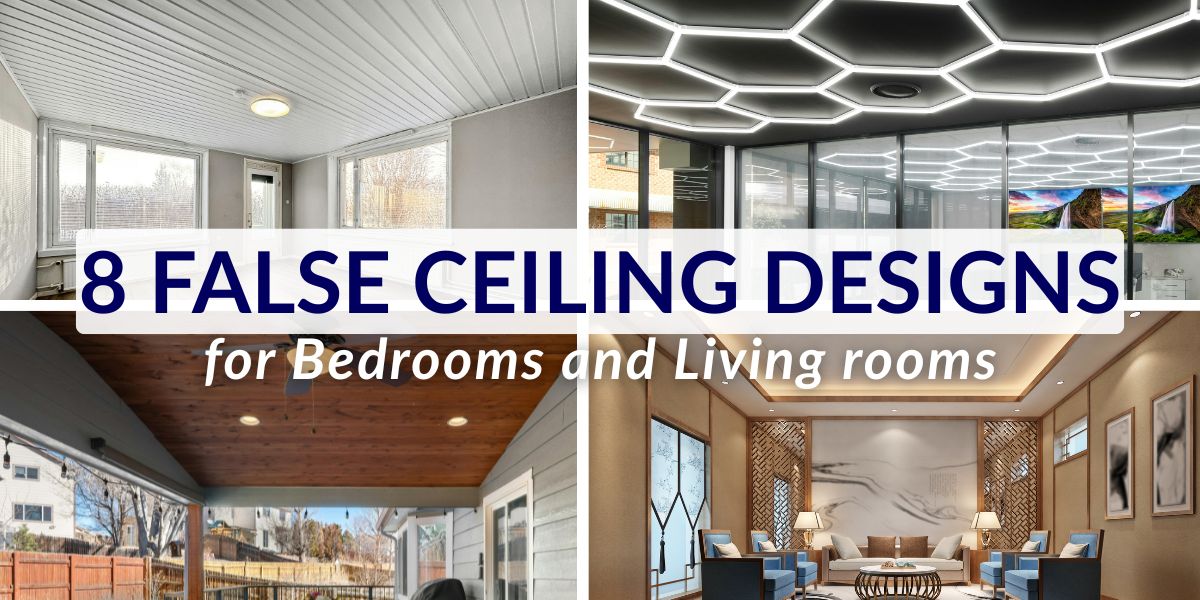 8 False Ceiling Designs