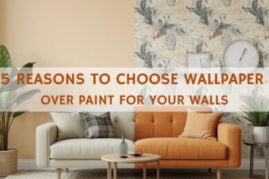5 Reasons to Choose Wallpaper Over Paint for Your Walls