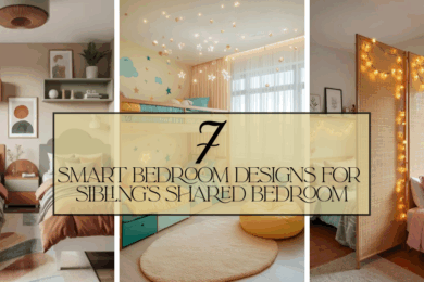 7 Smart Bedroom Designs for Sibling's Shared Bedroom