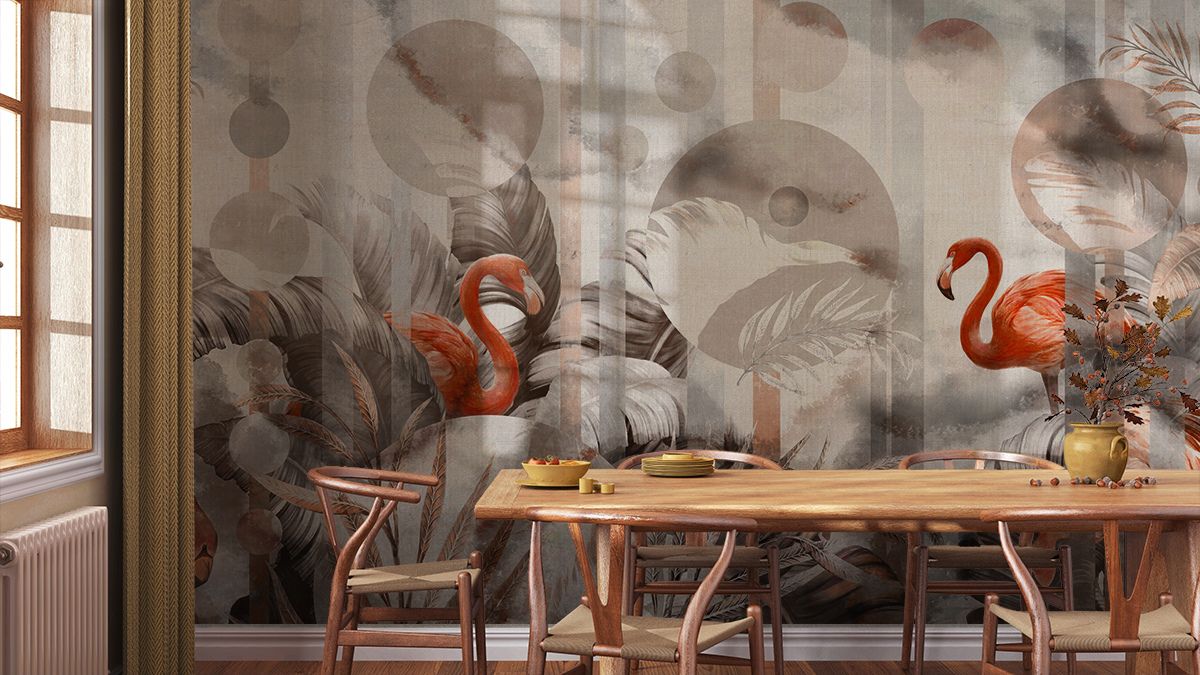 Rajhans, Japandi Style Wallpaper