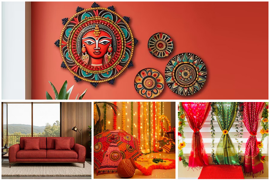 red-navratri-decoration-items