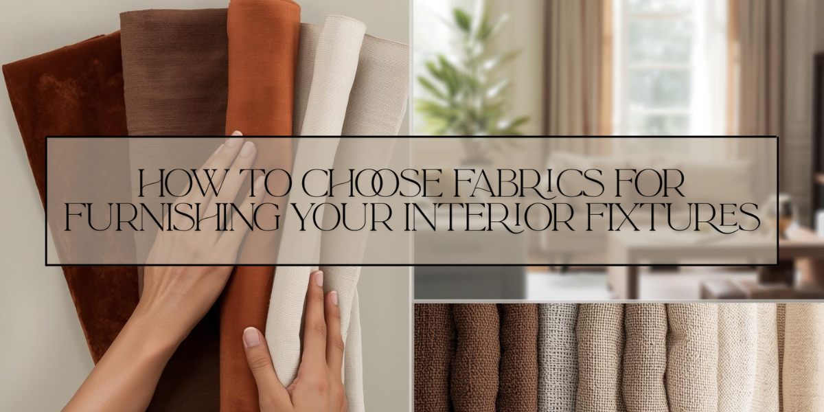 How to Choose Fabrics for Furnishing Your Interior Fixtures1
