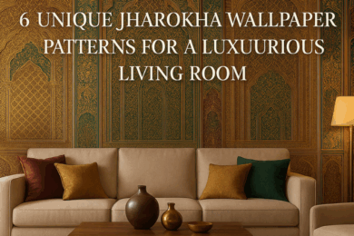 Unique Jharokha Wallpaper Patterns