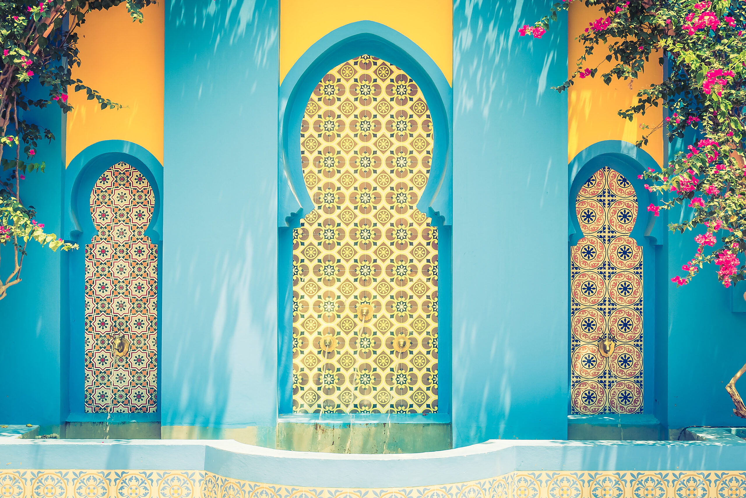 Fountain morocco style