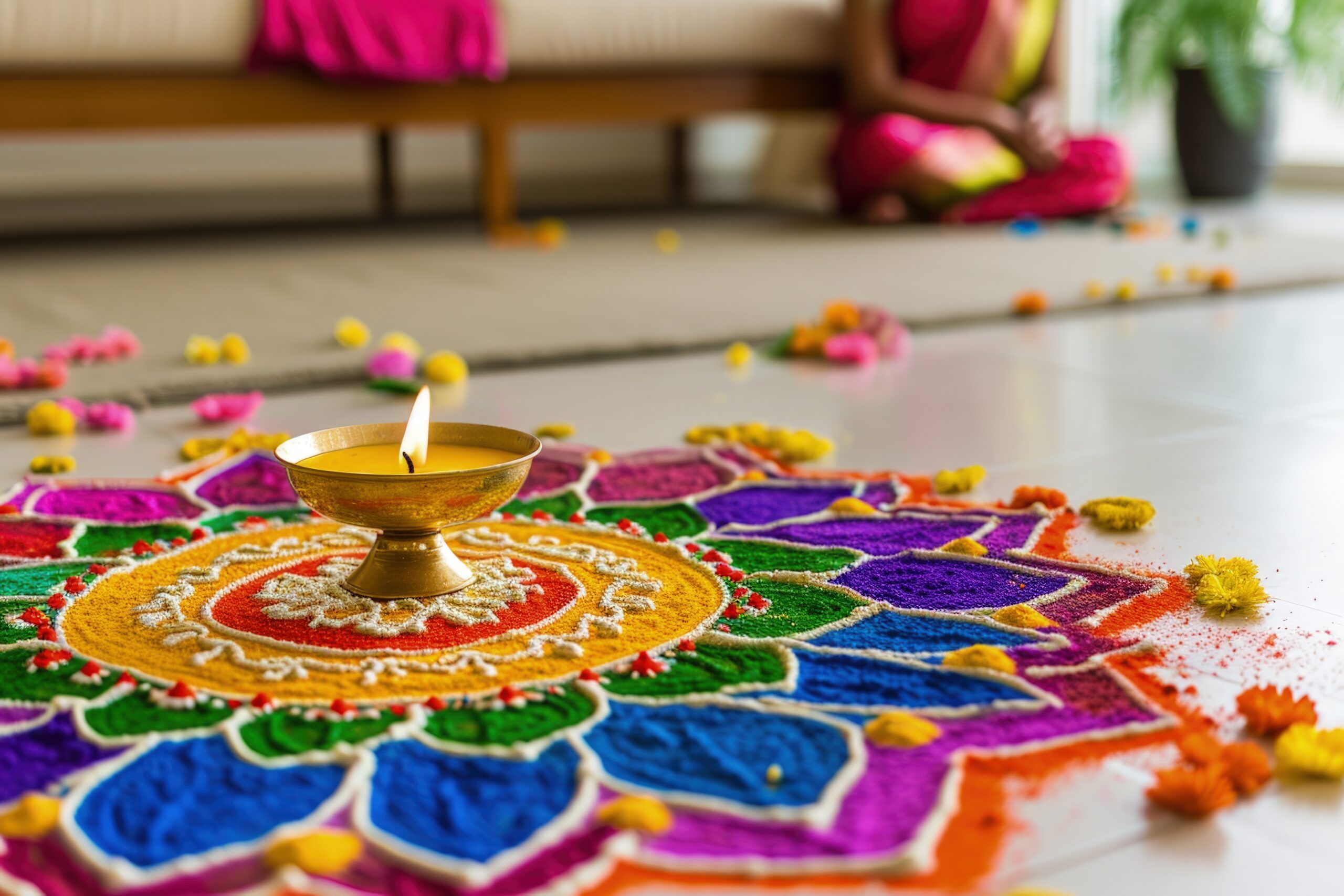 navratri-highly-detailed-candle-decoration